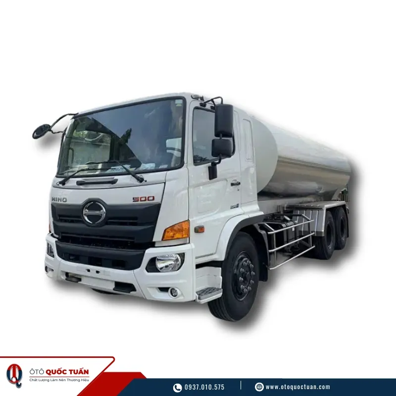 Xe Tải HINO FM8JN7A 15 Tấn Euro 5 3 Xe bồn HINO FM8JN8A 15 tấn