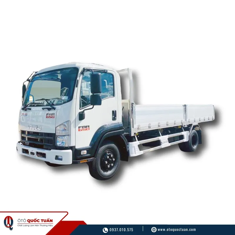 Xe tải Isuzu 6.5 tấn FRR650 Euro 5 5 Xe tải Isuzu FRR650 6.5 tấn thùng lửng