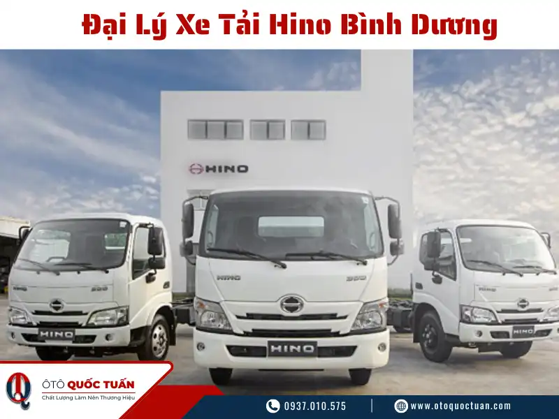 Đại lý xe tải Hino Bình Dương
