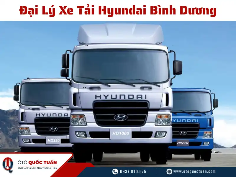 Đại lý xe tải Hyundai Bình Dương chính hãng 8 Đại Lý Xe Tải Hyundai Bình Dương