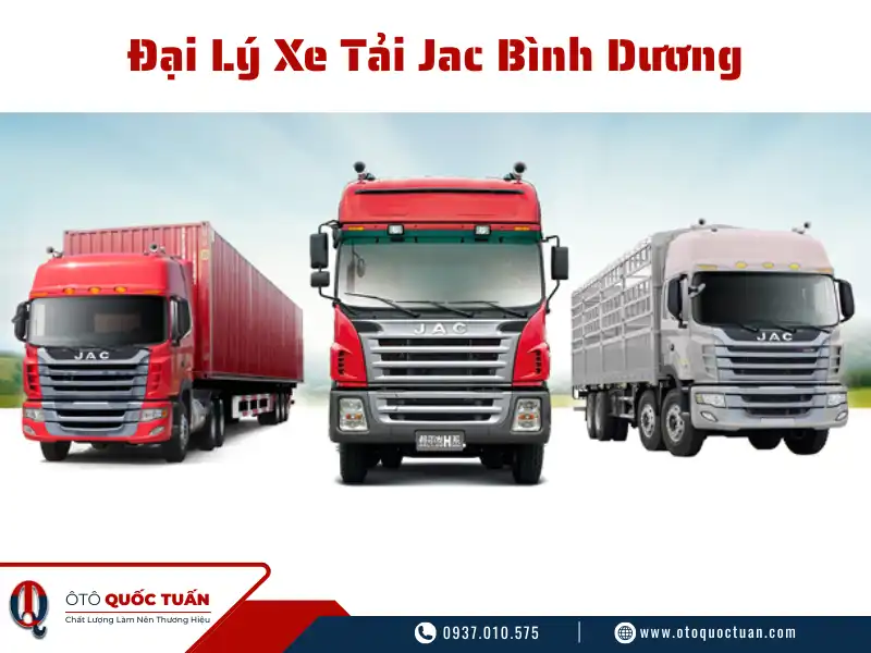 Đại lý xe tải JAC Bình Dương chính hãng 5 Đại lý xe tải JAC Bình Dương