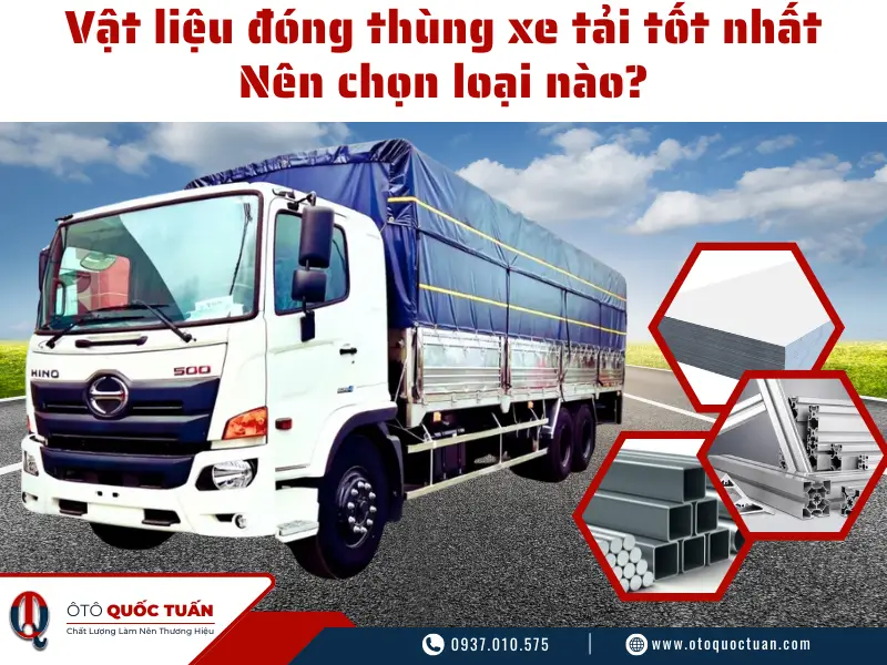 Vật liệu đóng thùng xe tải