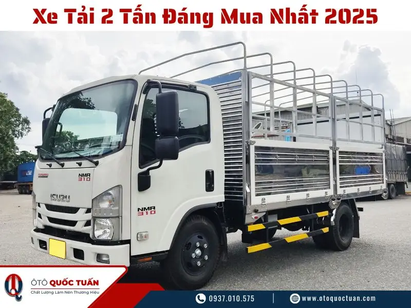 Top Xe Tải 2 Tấn Đáng Mua Nhất 2025 – Bảng Giá Xe Tải 2 Tấn Mới Nhất 6 xe tai 2 tan