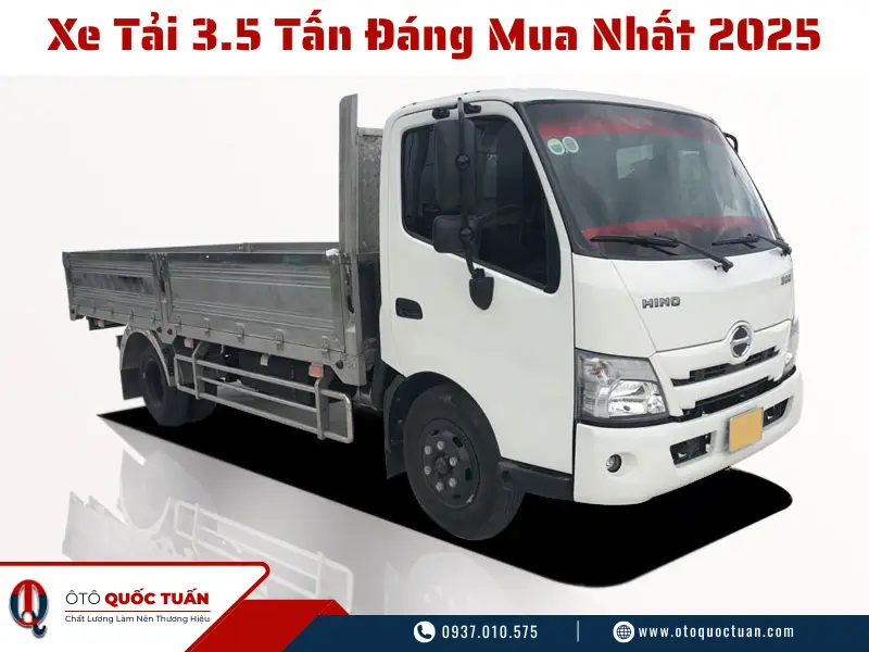 Các Dòng Xe Tải 3.5 Tấn Được Ưa Chuộng Nhất Năm 2025 4 xe tai 3 5 tan