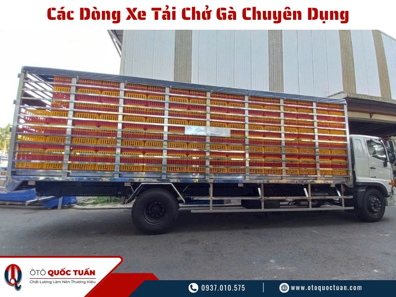 Các Dòng Xe Tải Chở Gà Chuyên Dụng Tốt Nhất Hiện Nay 4 xe tai cho ga 2